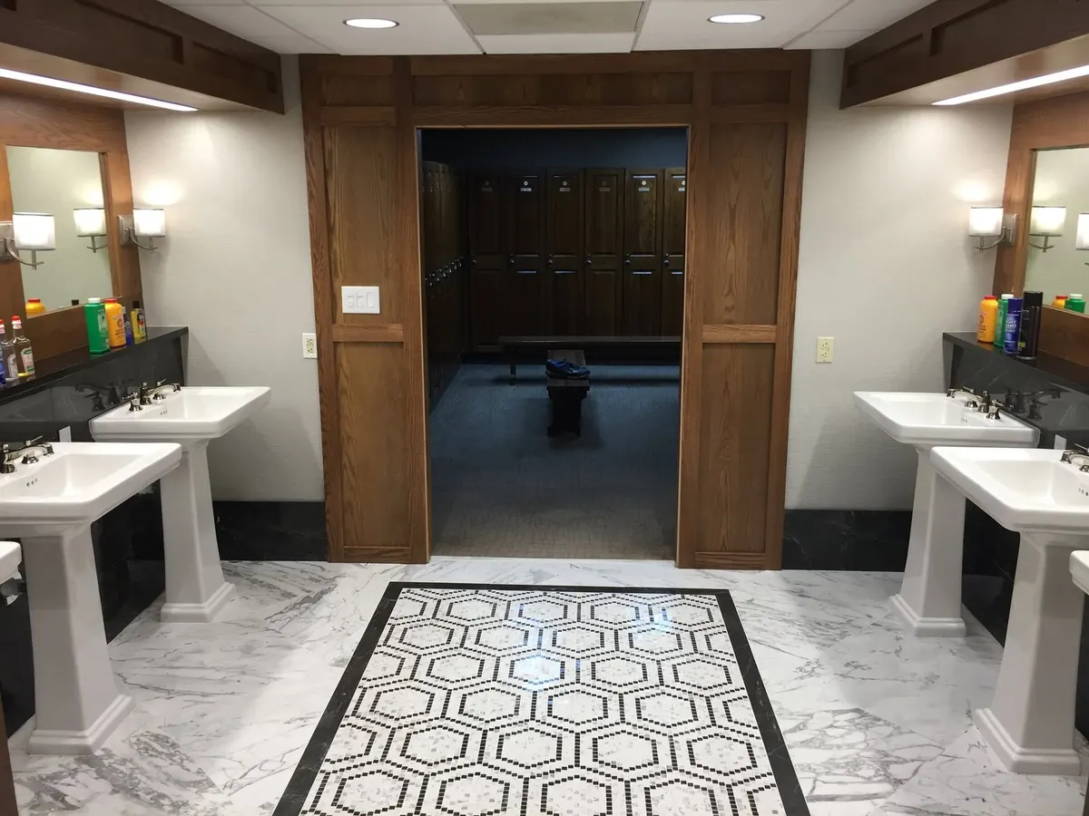 Chickasaw Country Club — Locker Room Renovation: photo 2